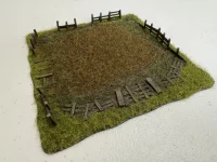 Standalone Ruined Fenced Farm